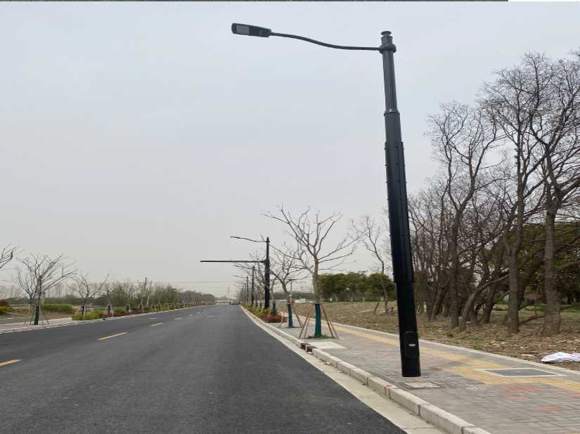 会东县上海综合杆 太阳能路灯工程
