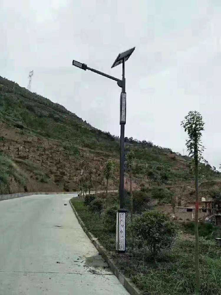 会东县仿古太阳能路灯